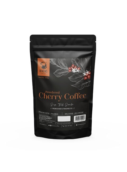 DIVEN'S Premium Cherry Filter Coffee Powder (250g)